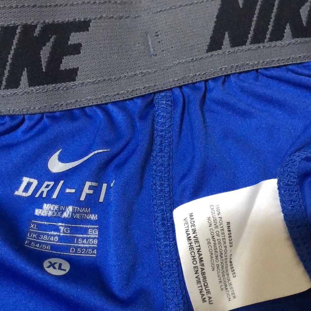 Nike Blue Shorts with Red Pac-Man Design Very Good condition Open to offers! - Picture 5 of 5